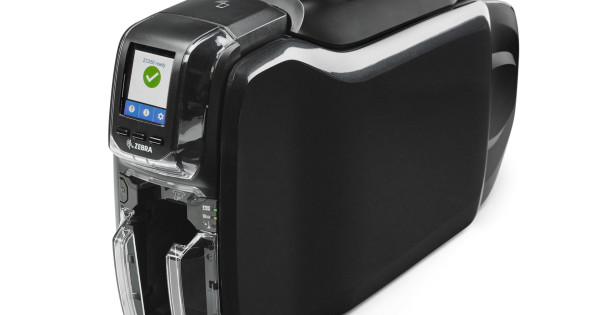 Zebra Zc350 Dual Sided Id Card Printer Universal Smart Cards 3257